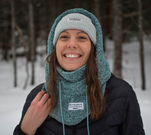 Charger l'image dans la galerie, BONNET GRIS - DOUBLÉ FLEECE