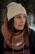 Charger l'image dans la galerie, BONNET GAUFRÉ - ROSE PÊCHE