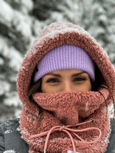 Charger l'image dans la galerie, BONNET GAUFRÉ LILAS