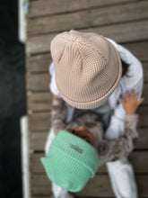Charger l'image dans la galerie, BONNET GAUFRÉ - ROSE PÊCHE