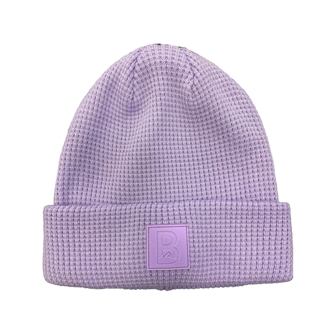 LILAC WAFFLE HAT - Main Image